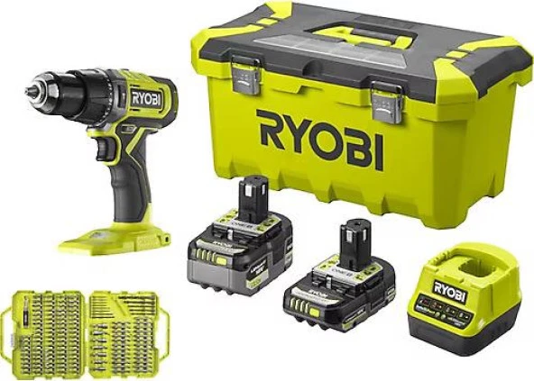 Ryobi RPD18-252TA127 18V Darbeli Matkap Takım Çantalı