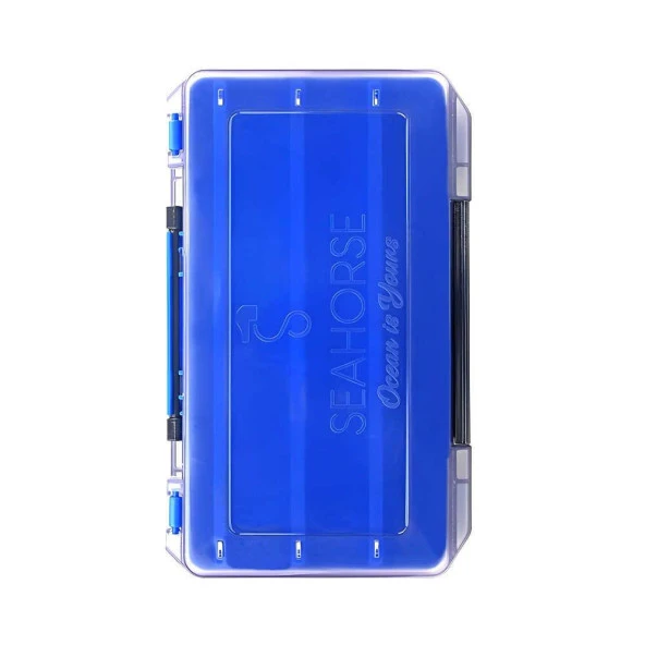 Sea Horse 21,5 Cm Çift Taraflı Sahte Balık Maket Yem Kutusu 6 Bölmeli - 2