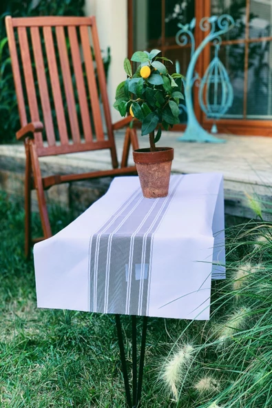 Lazer Kesim Modern Runner 40x140 cm - 5