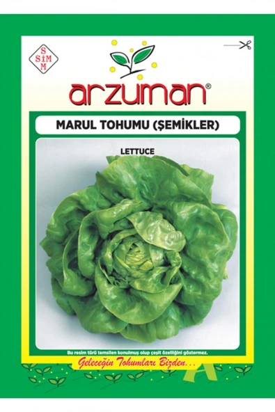 ARZUMAN ŞEMİKLER MARUL YAĞLI MARUL - 10 GR ürün görseli 1