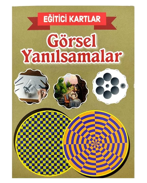 Eğitici Kartlar Görsel Yanılsamalar Teleskop Popüler Bilim