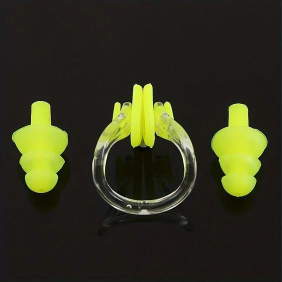 Eleven Bay Bayan Kulak Burun Tıkacı Havuz Yüzme Seti Takımı Turkuaz