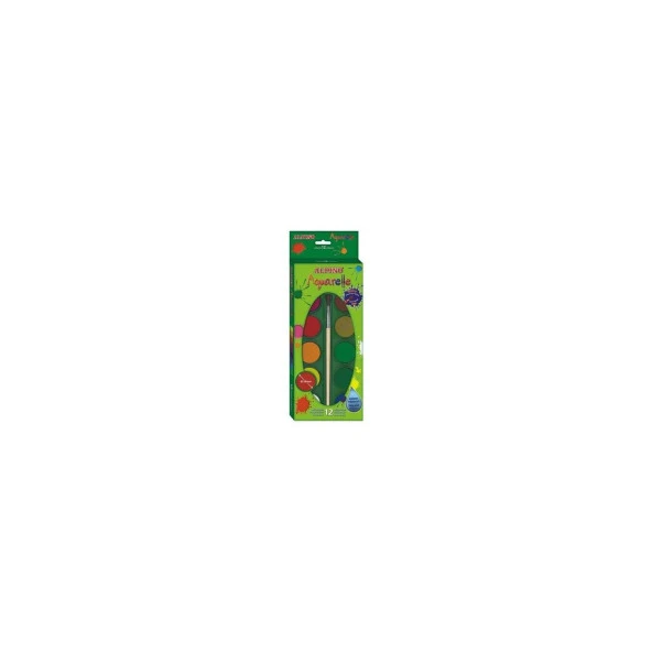 Alpino Sulu Boya 12 Renk Sulu Boya