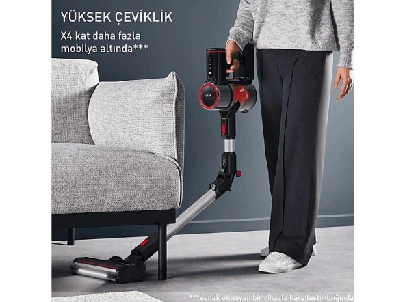 TEFAL TY6T90TR X-FORCE FLEX 8,60 DİKEY ŞARJLI SÜPÜRGE - 5