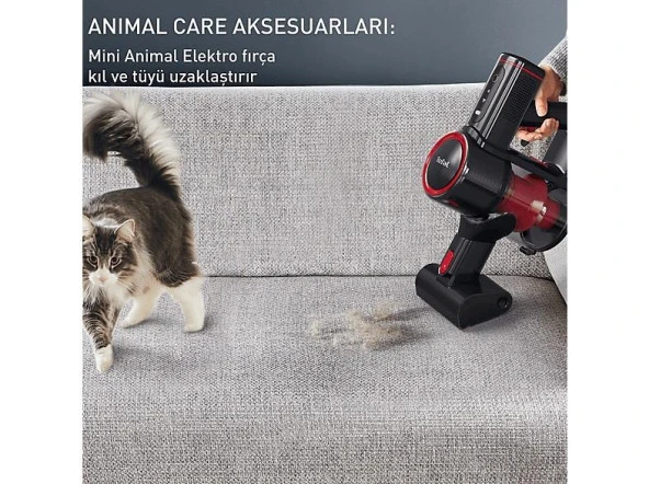 TEFAL TY6T90TR X-FORCE FLEX 8,60 DİKEY ŞARJLI SÜPÜRGE - 6