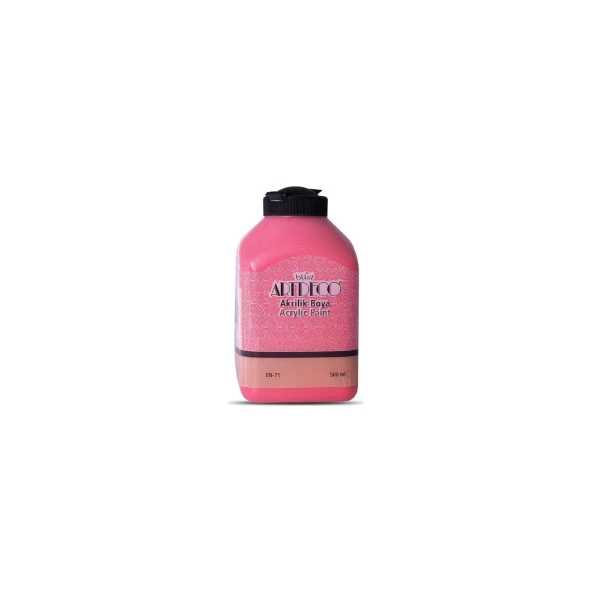 Artdeco Akrilik Boya 500 ML Pembe Akrilik Boya ürün görseli 1