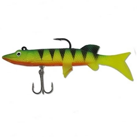 6576 Realistic Pike Firetiger Turna Model Kendinden Zokalı 10cm. 18gr. 5li Paket ürün görseli 1