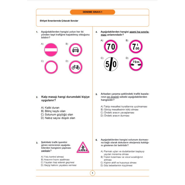 Ehliyet Kitabı (Ehliyet Ders Notları) - 5