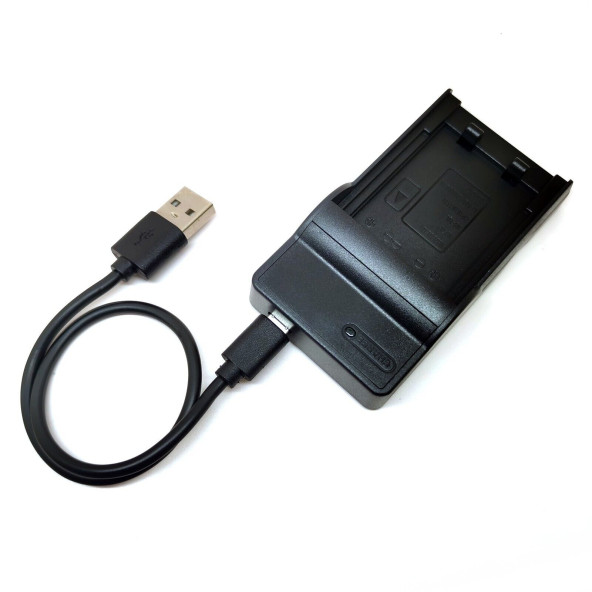 CANON LC-E8C USB şarj cihazı CANON EOS 550D 600D 700D T2i T3i LP-E8 Batarya Uyumlu Powerbanktan Şarj imkanı - 2
