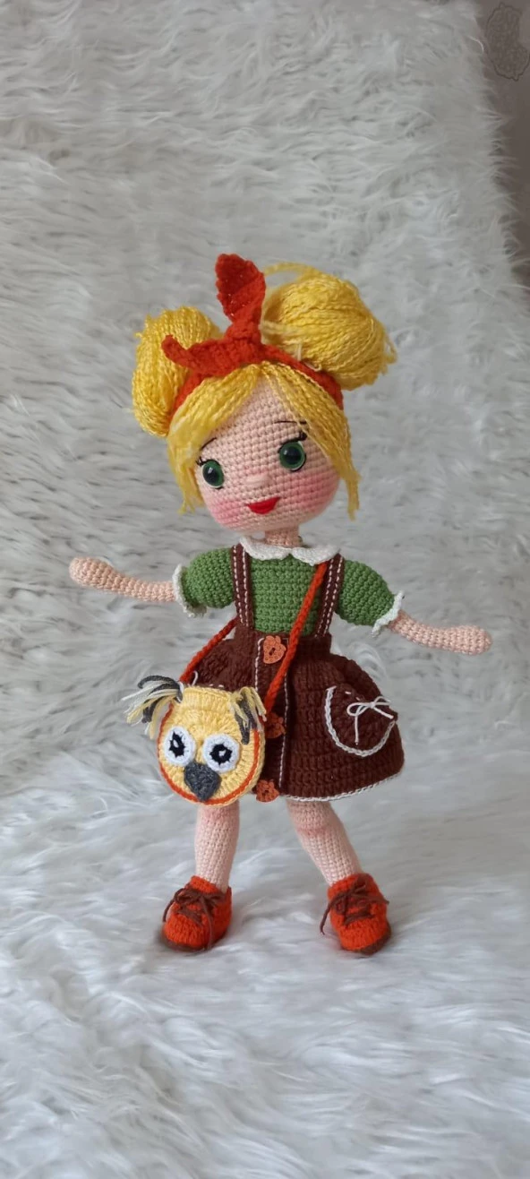 Aleda Bebek Amigurumi Organik Oyuncak - 1