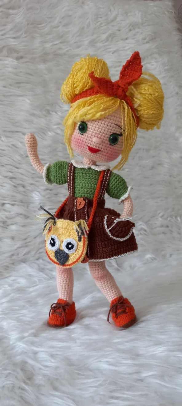 Aleda Bebek Amigurumi Organik Oyuncak - 2
