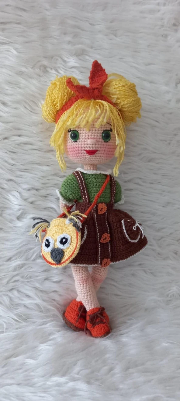 Aleda Bebek Amigurumi Organik Oyuncak - 3