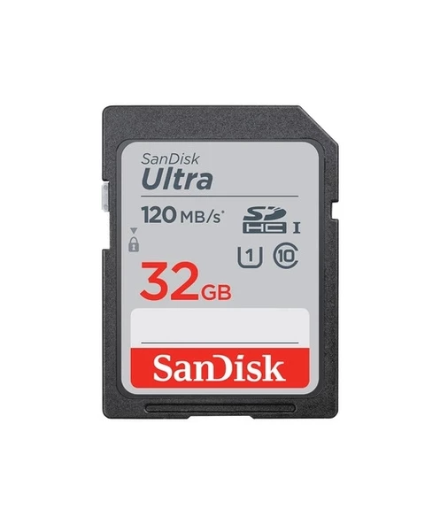 SanDisk Ultra 32GB SDHC Memory Card 120MB/s