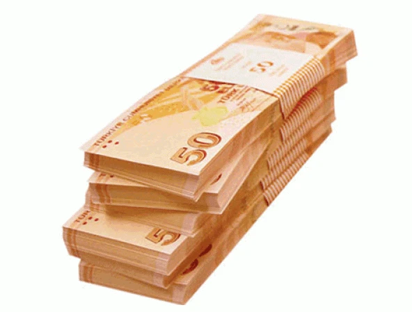 TOPTANBULURUM Düğün Parası - 100 Adet 50 TL