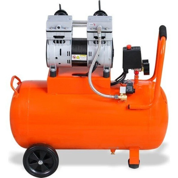 50 Litre Hava Kompresörü (Sessiz) - Resim 2