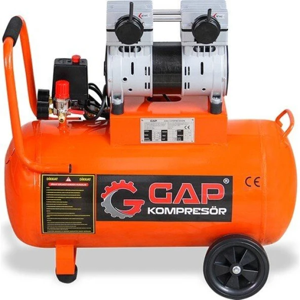50 Litre Hava Kompresörü (Sessiz) - Resim 3