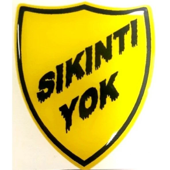 Ce-Ka Kupa Damla Sıkıntı Yok Araç Sticker