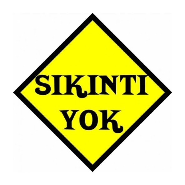 Ce-Ka Sıkıntı Yok Araç Sticker