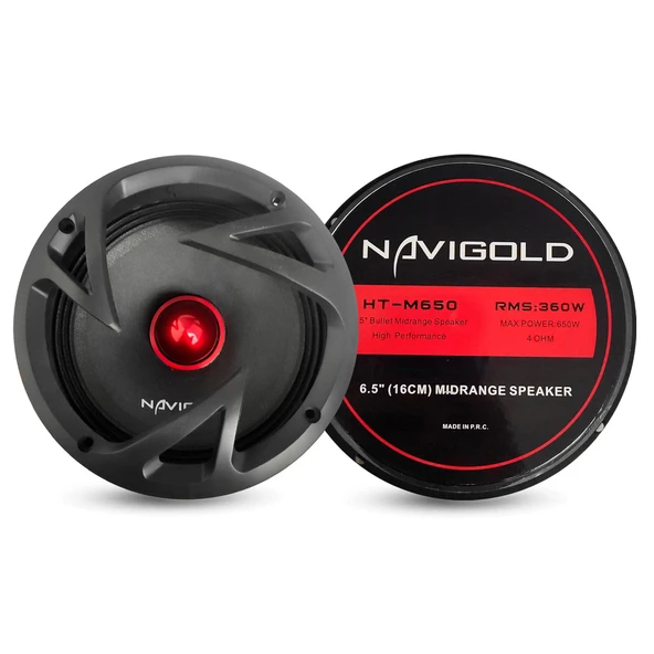 NAVIGOLD HT-M650 Oto Midrange 16cm 650 Watt 2 Adet - 2