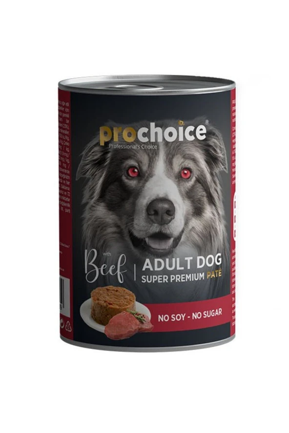 ProChoice Pro Choice Adult Biftekli Yetişkin Köpek Konservesi 400 gr