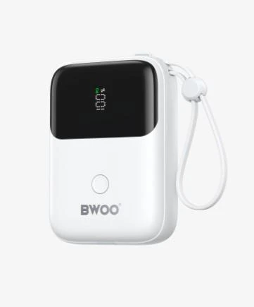 10.000 mAh Kompakt Type-C ve Lightning (iphone) Çıkışlı Led Ekranlı Hızlı Şarj Destekli Powerbank Şarj Kılıfı Hediyeli - Resim 4