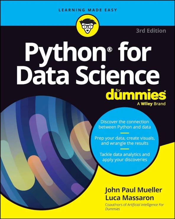 Python for Data Science for Dummies (For Dummies (Computer/tech)) 3rd Edition Mueller Massaron