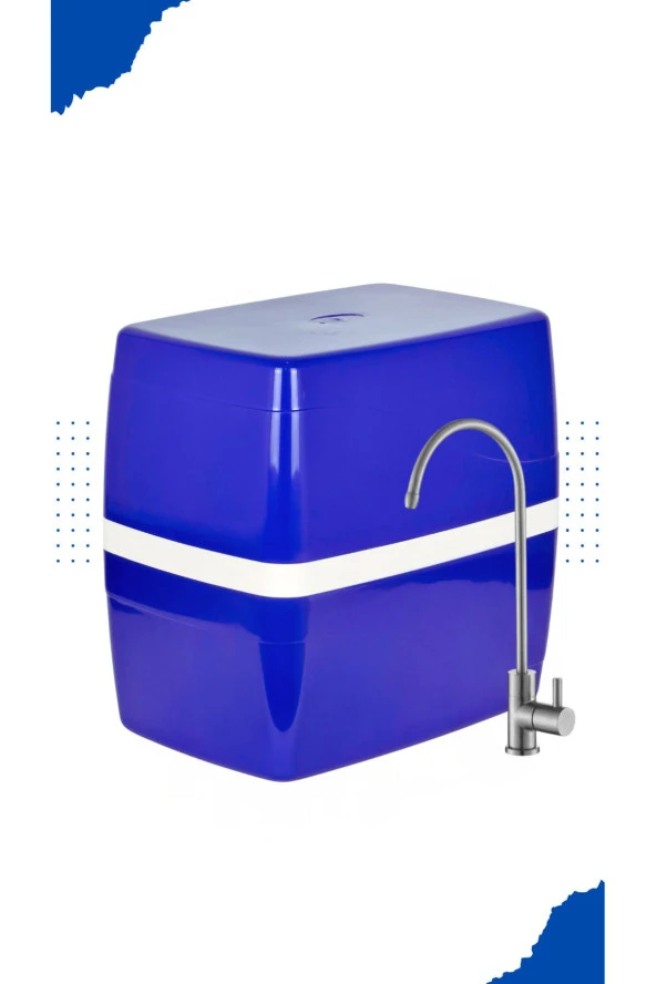 Kapalı Kasa 6 Filtreli 9 Aşamalı Pompasız Su Arıtma Cihazı