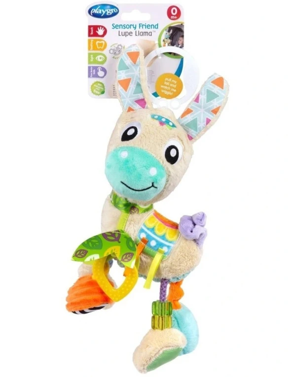 Playgro Sensory Friend Lupe Llama Asılabilir Oyuncak