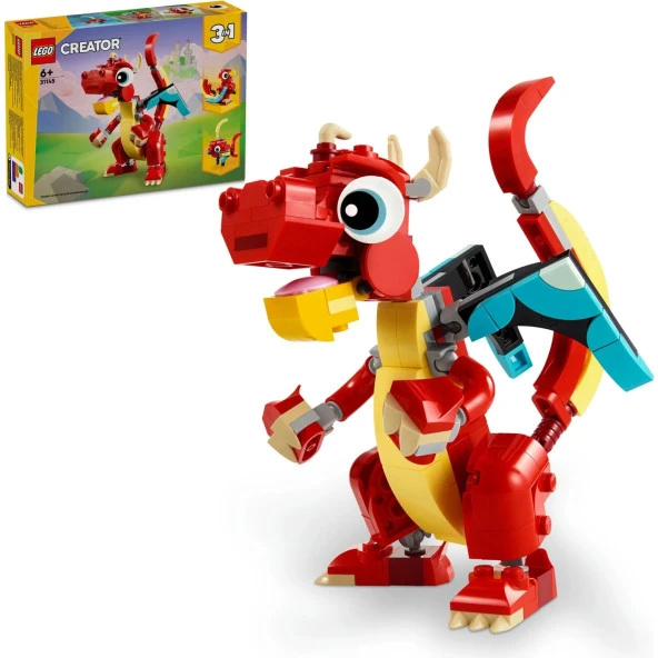 LEGO® Creator Kırmızı Ejderha 31145 - 149 Parça