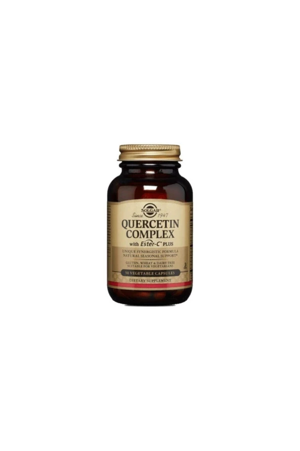 SOLGAR Quercetin Complex With Ester-c Plus 50 Kaps