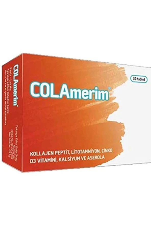 COLAMERİM Vitamin 30 Tablet