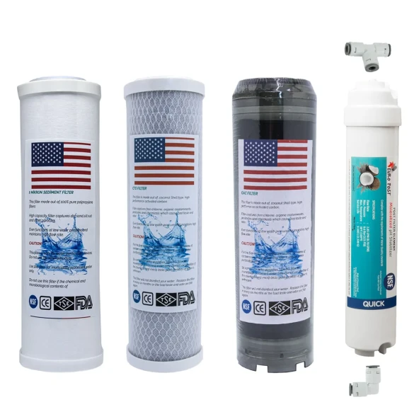 Su Arıtma Cihazı Filtresi 4lü Su Arıtma Filtresi ürün görseli