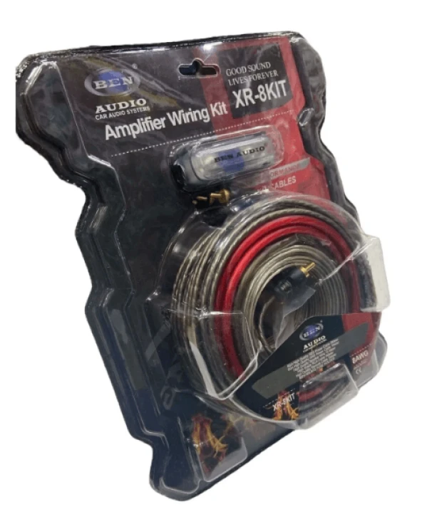 MEGAVOX MGX-8KT 8GA KABLO SETİ - Resim 2