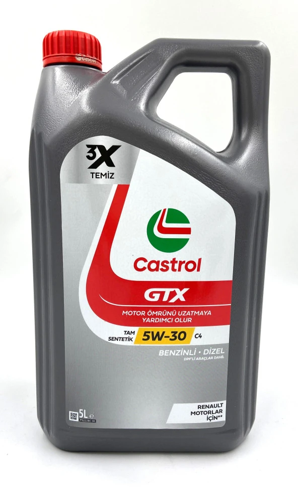 CASTROL GTX C4 5W-30 5 LT