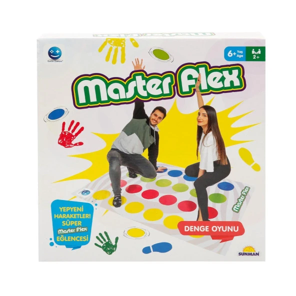 Master Flex Yerli Twister Kutu Oyunu