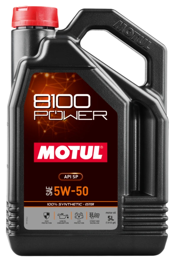 MOTUL 8100 POWER 5W-50 5L