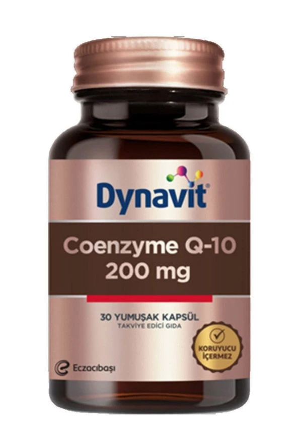 Dynavit Coenzyme Q10 200 Mg 30 Yumuşak Kapsül 200 mg