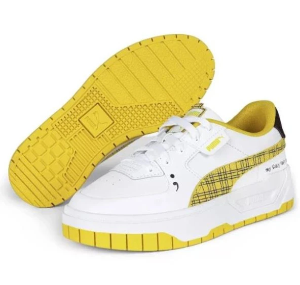 Puma Cali Dream College Kadın Sarı Sneaker Ayakkabı 39194401 I-95 - 2