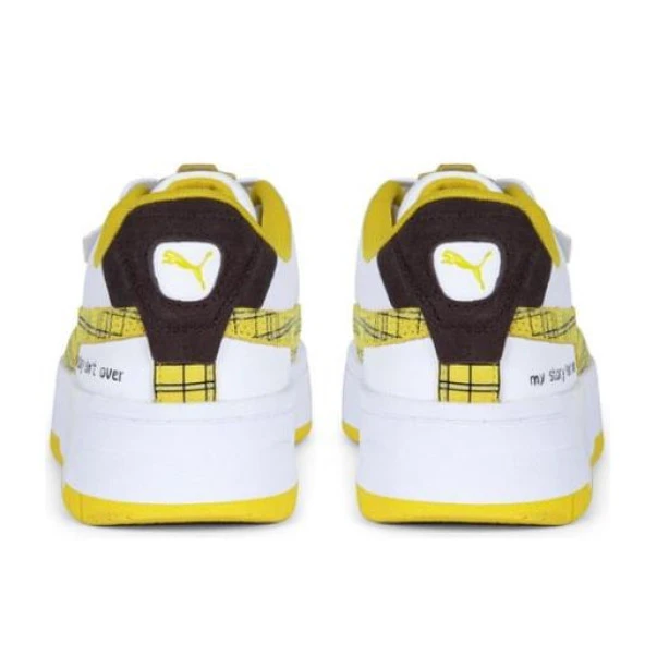 Puma Cali Dream College Kadın Sarı Sneaker Ayakkabı 39194401 I-95 - 4