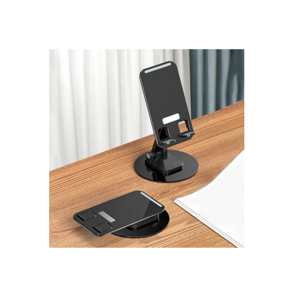 QASUL Yüksek Kaliteli Katlanabilir 360 Dönebilen Ayarlanabilir Telefon Tutucu Tablet Standı - 5