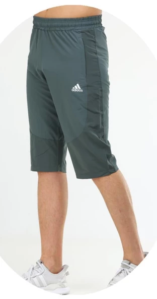 Adidas EE-1219 Erkek B.Stretch İnce Kumaş Kapri-Şort - 8