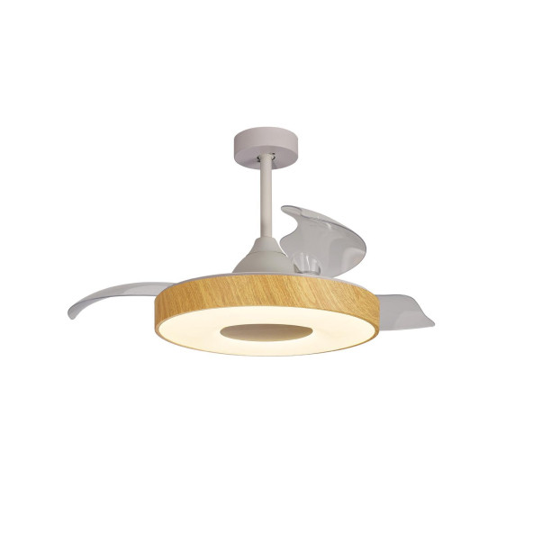 Orbus Uzaktan Kumandalı Tavan Vantilatörü 3000K - 6500K Işık ve Ayarlanabilir Fan Seviyeli VL5 - 2