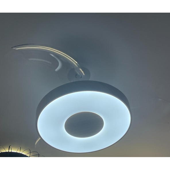 Orbus Uzaktan Kumandalı Tavan Vantilatörü 3000K - 6500K Işık ve Ayarlanabilir Fan Seviyeli VL5 - 3