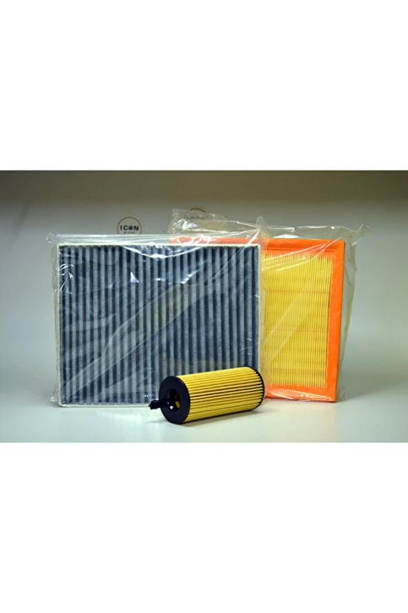 ICON GROUP - BMW F20 - F30 - F32 20d Oto Bakım Filtre Seti