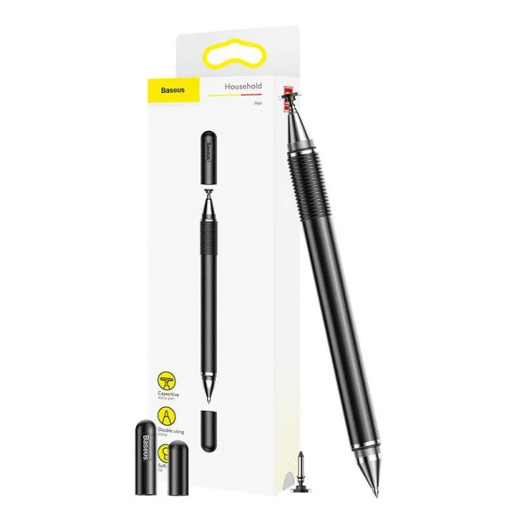 Baseus Golden Cudgel Stylus Tablet Kalem Siyah ACPCL-01 - 3
