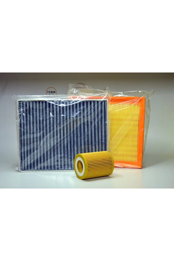 ICON GROUP - BMW F20 - F30 - F32 N13 Benzinli Oto Bakım Filtre Seti - Resim 2