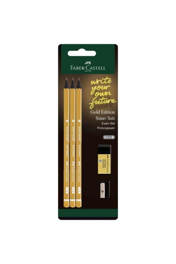 Faber Castell Sınav Seti Gold Edition 5178000106000 - 1