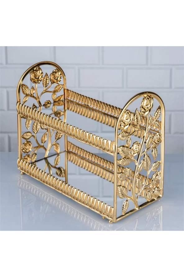 İKİ KATLI AYNALI 30*14 CM  ORGANİZERR