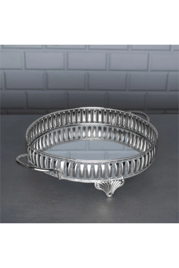 25CM HÜRREM SUNUMLUK YUVARLAK TEPSİ - 1