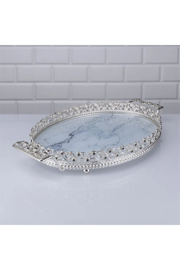 LÜKS OVAL ORTABOY  TEPSİ 27CM